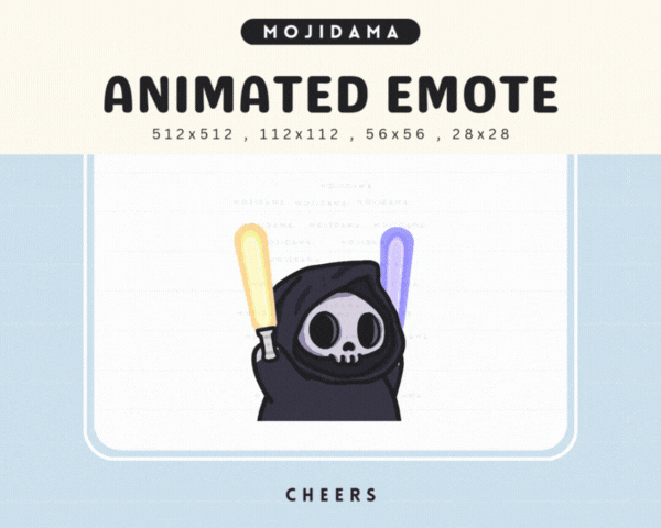 Skull Cheers Emotes