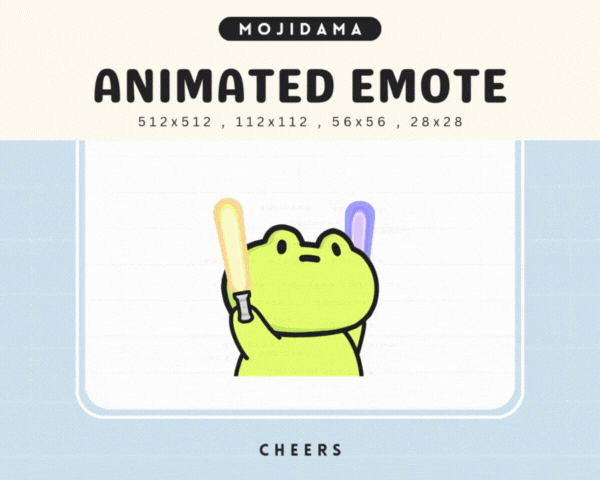 Frog Cheers Emotes