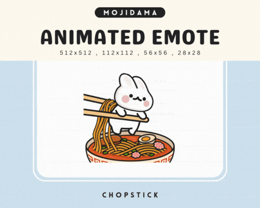 Bunny Chopstick Emotes