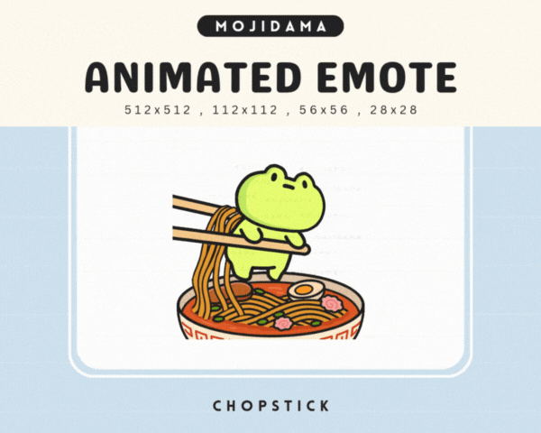 Frog Chopstick Emotes
