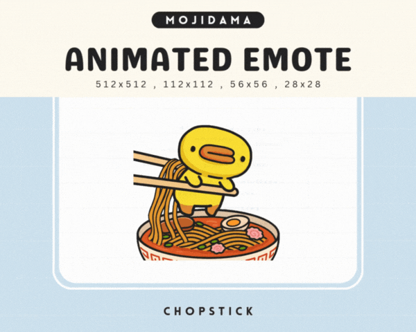 Duck Chopstick Emotes