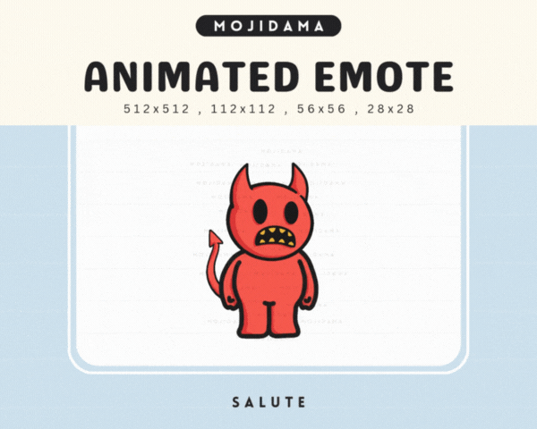 Devil Salute Emotes