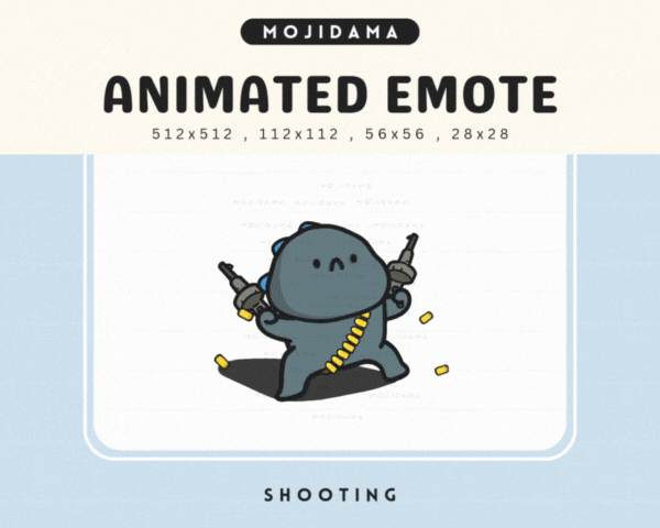 Godzilla Shooting Emotes