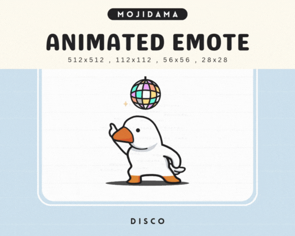 Goose Disco Emotes