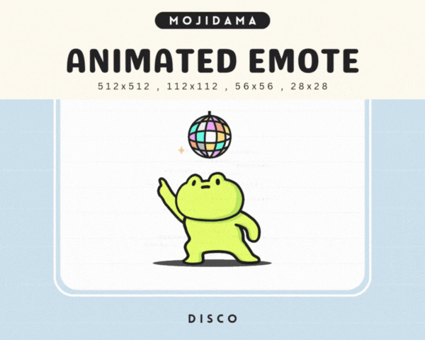 Frog Disco Emotes