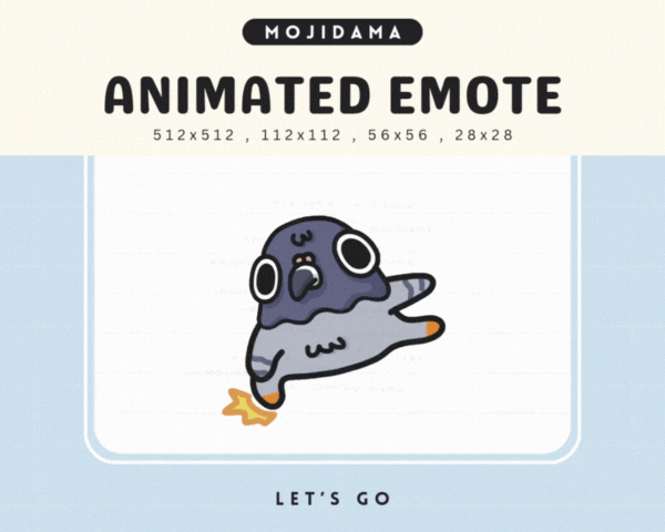 Pigeon Lets Go Emotes