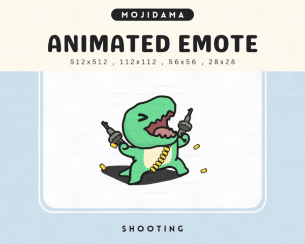T-Rex Shooting Emotes