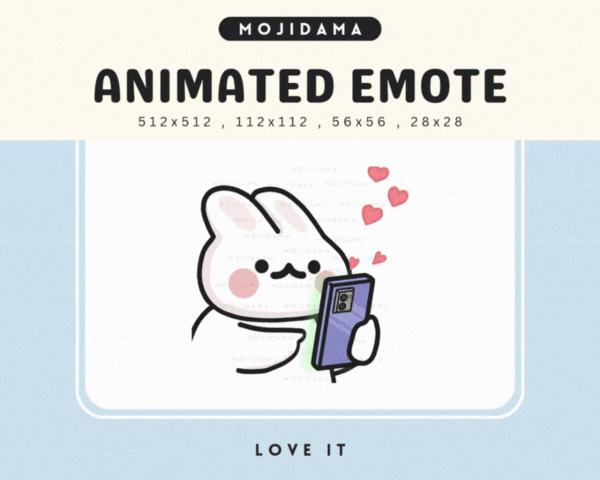Bunny Love It Emotes