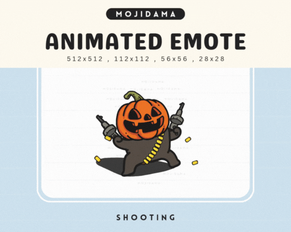 Pumpkin Shooting Emotes