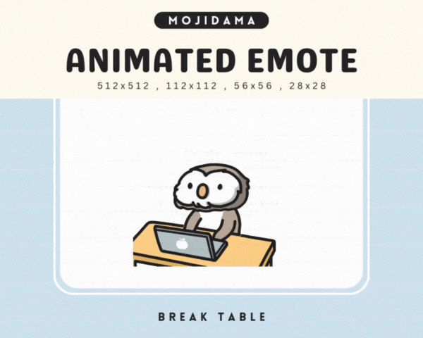 Owl Break Table Emotes
