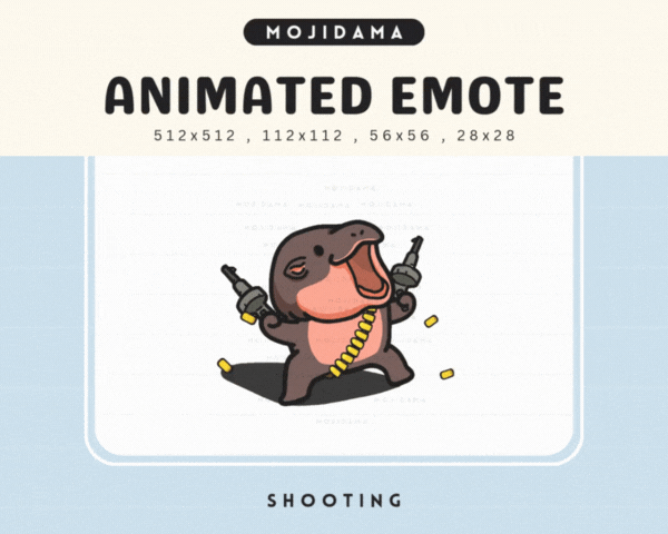 Hippo Shooting Emotes