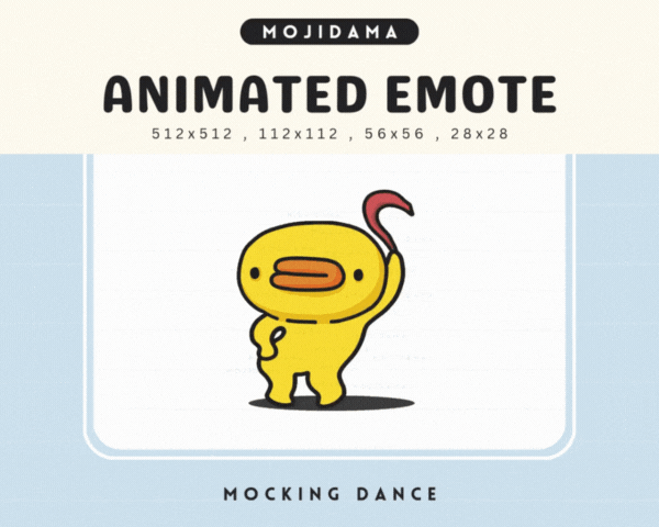 Duck Mocking Dance Emotes