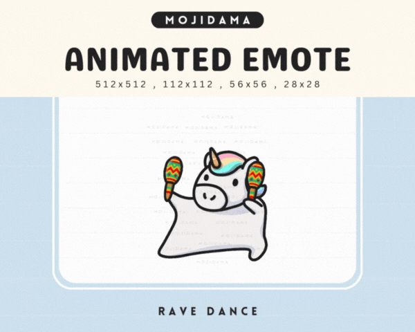 Unicorn Rave Dance Emotes