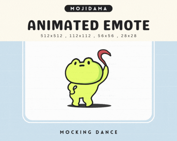 Frog Mocking Dance Emotes