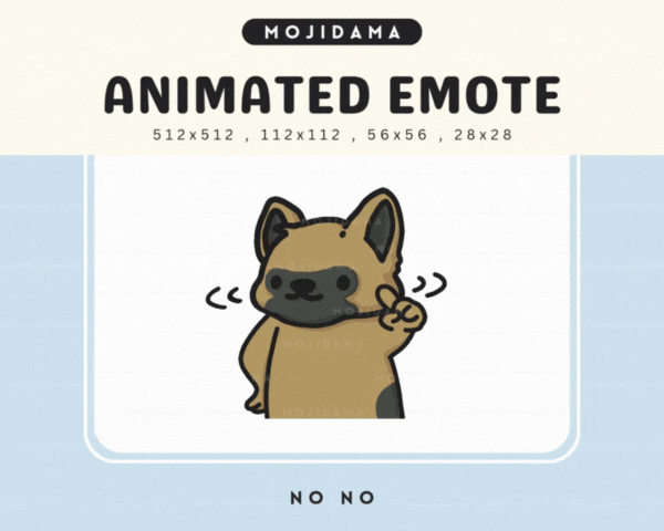 German Shepherd No No Emotes
