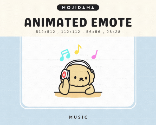 Golden Retriever Music Emotes
