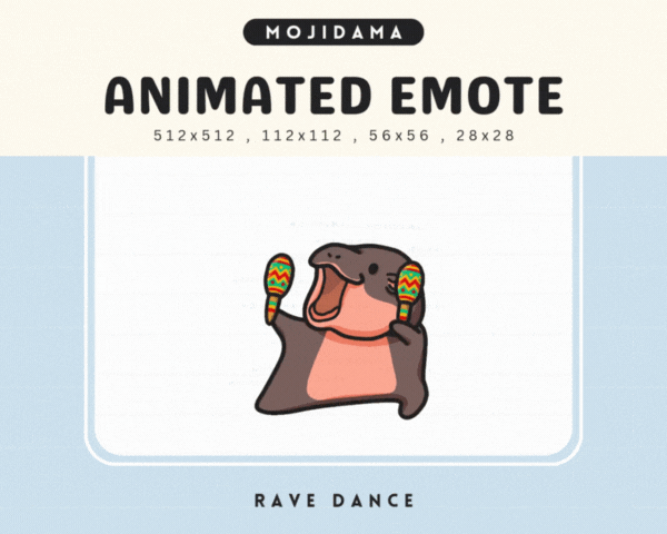 Hippo Rave Dance Emotes