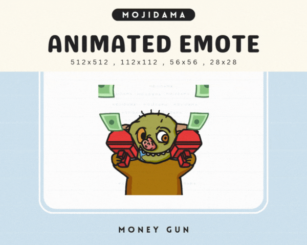 Goblin Money Gun Emotes