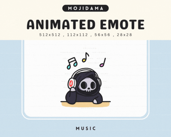 Skull Music Emotes
