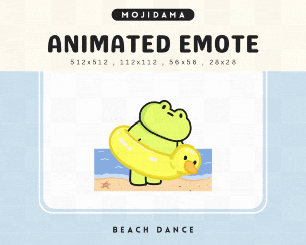 Frog Beach Dance Emotes