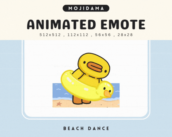 Duck Beach Dance Emotes