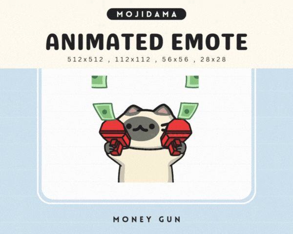 Cat Cream Black Money Gun Emotes