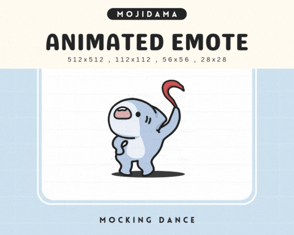 Shark Mocking Dance Emotes