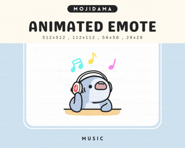 Shark Music Emotes