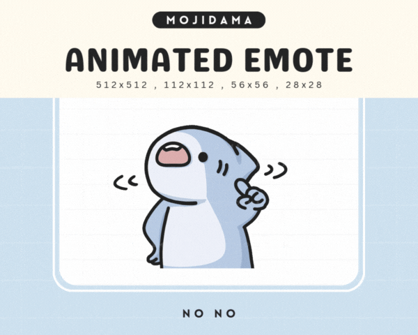 Shark No No Emotes