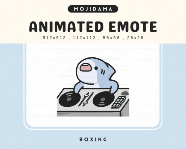 Shark Party Vibes Emotes