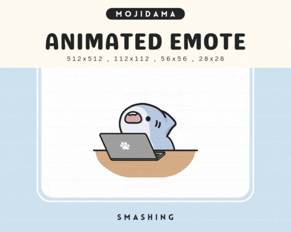 Shark Smashing Emotes