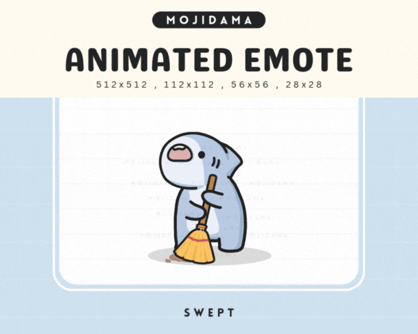 Shark Broom Emotes