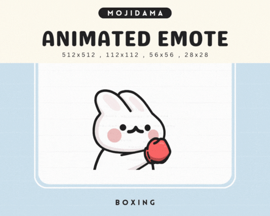 Bunny Boxing Emotes