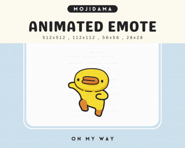Duck On My Way Emotes