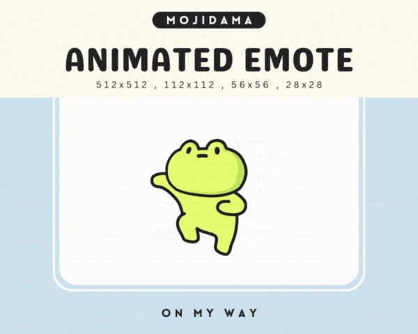 Frog On My Way Emotes