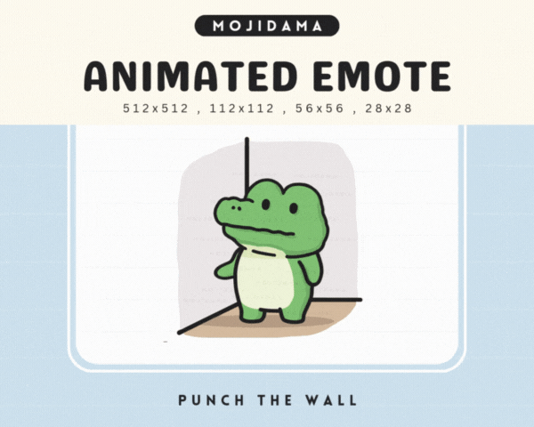 Croco Punch Wall Emotes
