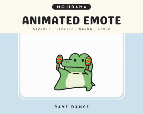 Croco Rave Dance Emotes