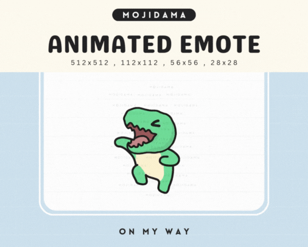 T-Rex On My Way Emotes