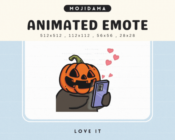 Pumpkin Love It Emotes