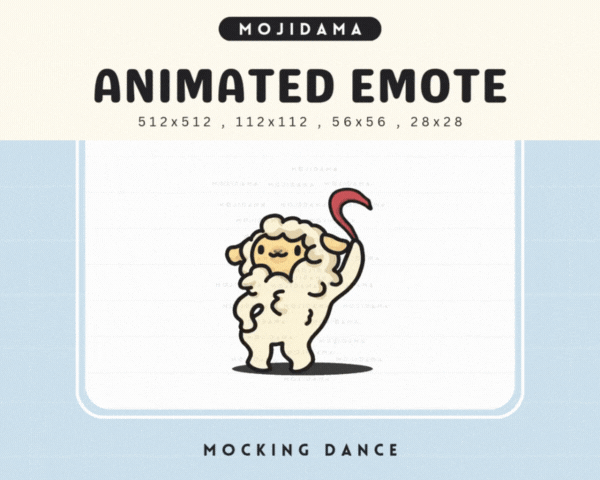 Sheep Mocking Dance Emotes