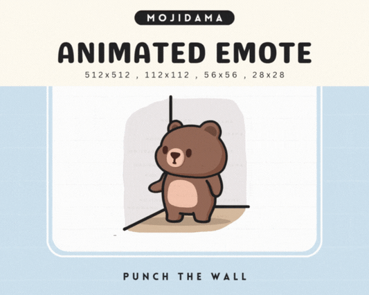 Bear Punch Wall Emotes