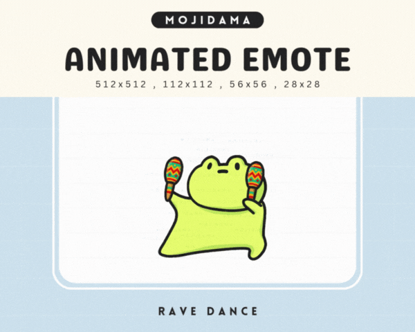Frog Rave Dance Emotes