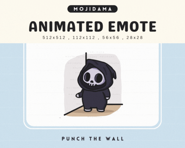 Skull Punch Wall Emotes
