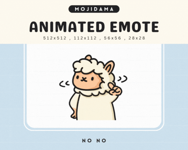 Alpaca No No Emotes