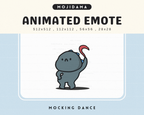 Godzilla Mocking Dance Emotes