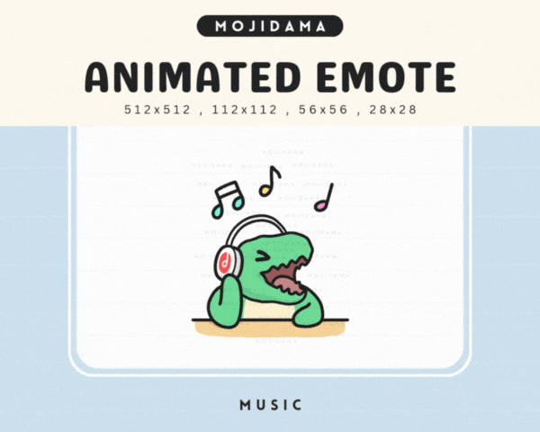 T-Rex Music Emotes
