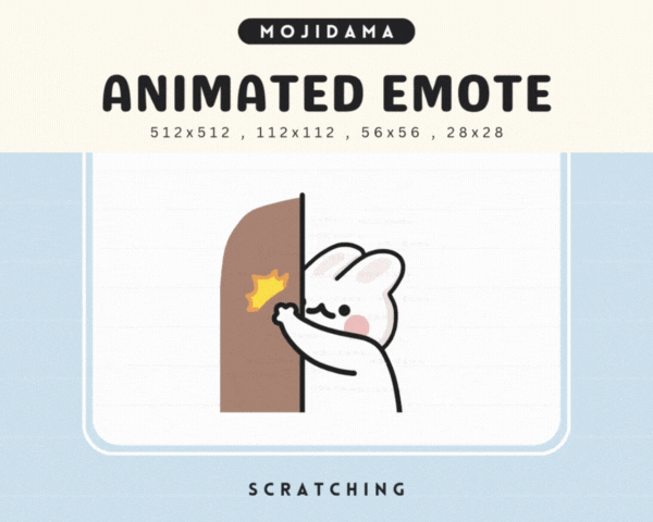Bunny Scratchy Emotes