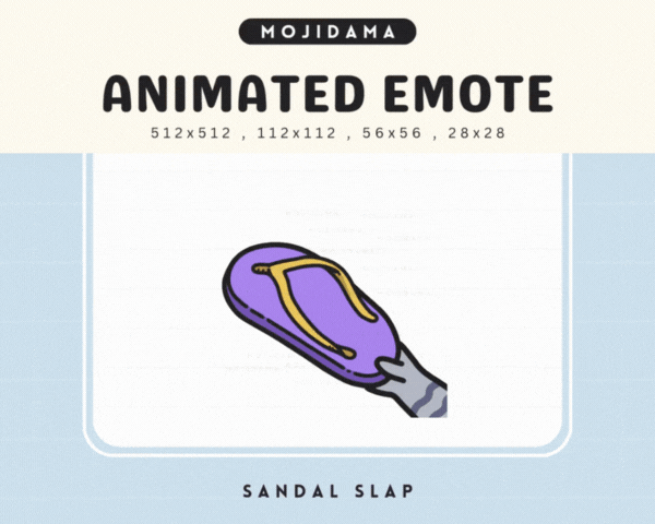 Pigeon Sandal Slap Emotes