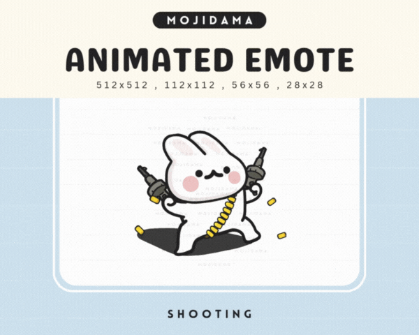 Bunny Shooting Emotes