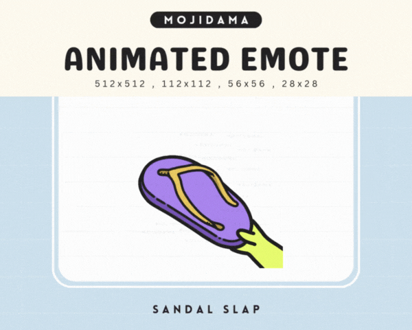 Frog Sandal Slap Emotes